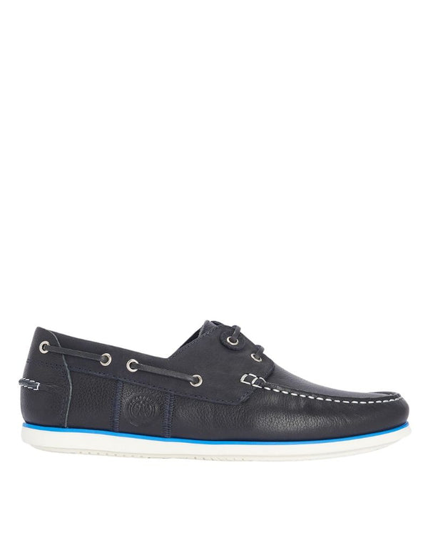 Barbour Wake Boat Shoe - Navy
