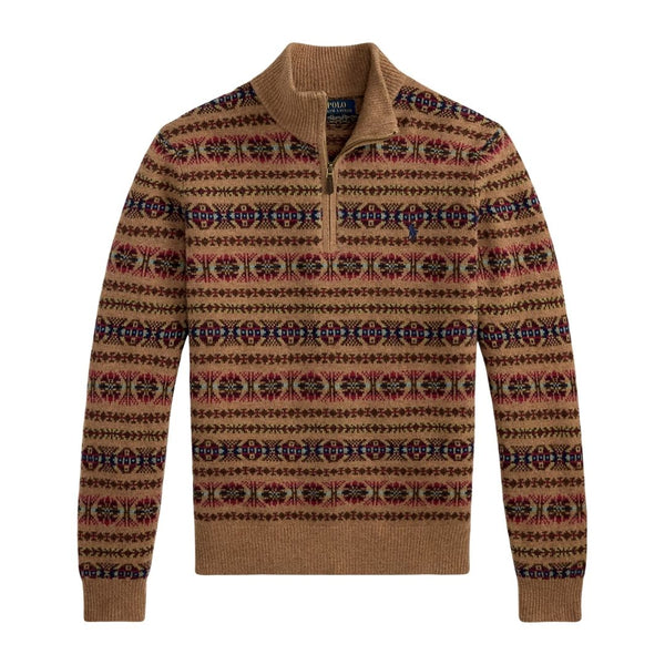 Polo Ralph Lauren Fair Isle Wool Mockneck Jumper - MULTI