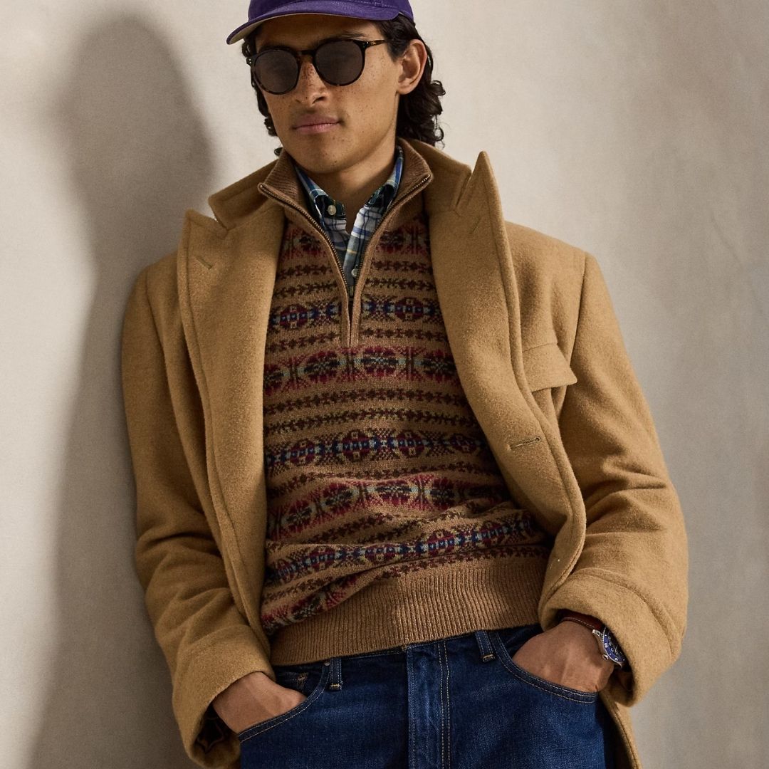 Polo Ralph Lauren Fair Isle Wool Mockneck Jumper - MULTI