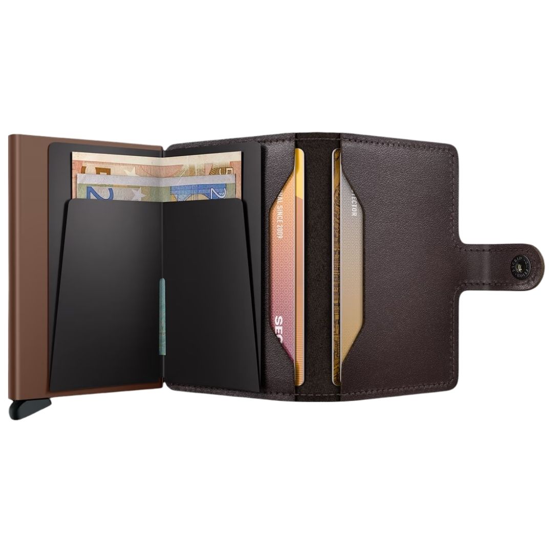 Secrid Miniwallet Original - Chocolate Brown