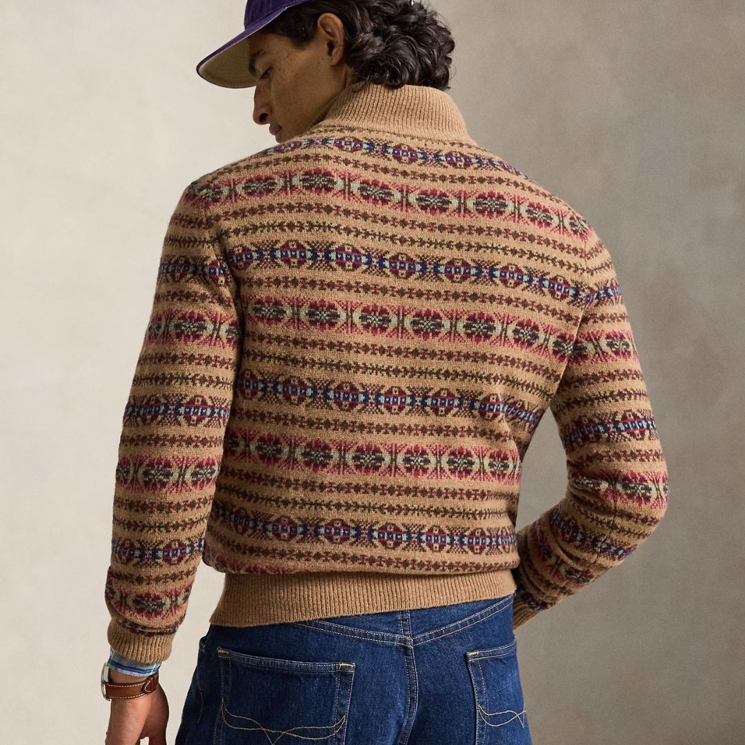Polo Ralph Lauren Fair Isle Wool Mockneck Jumper - MULTI