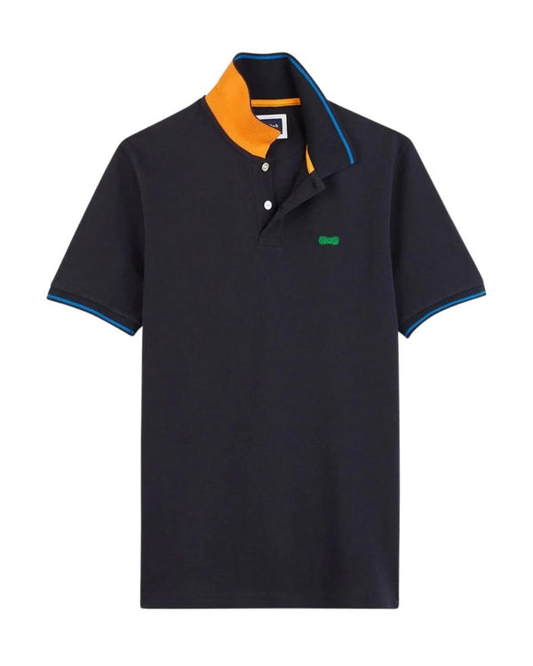 Eden Park short-sleeved polo shirt - Navy