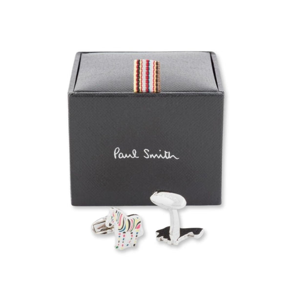 Paul Smith Men's Cufflink - Zebra