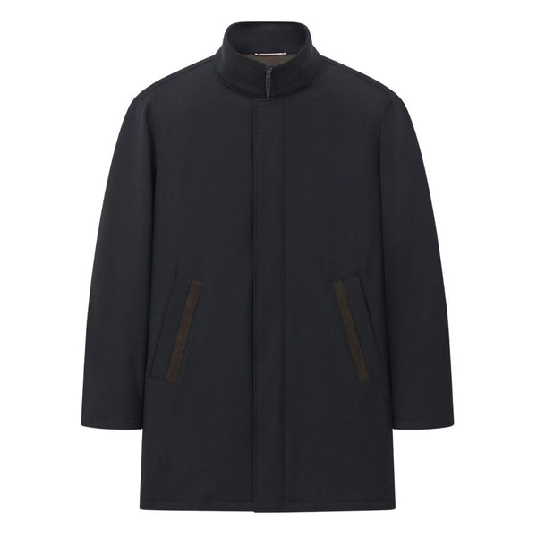 Bugatti Poplin Coat - Navy