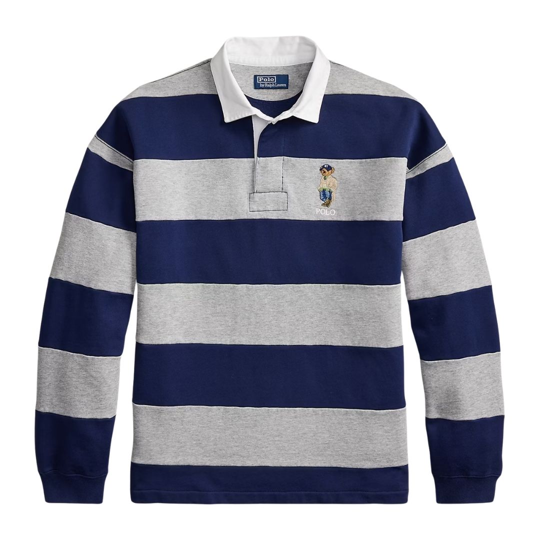 Polo Ralph Lauren Big Fit Polo Bear Rugby Sweatshirt - Navy