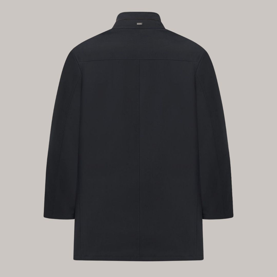 Bugatti Poplin Coat - Navy