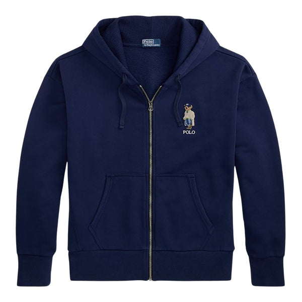 Polo Ralph Lauren Vintage Fit Polo Bear Full-Zip Hoodie - Navy