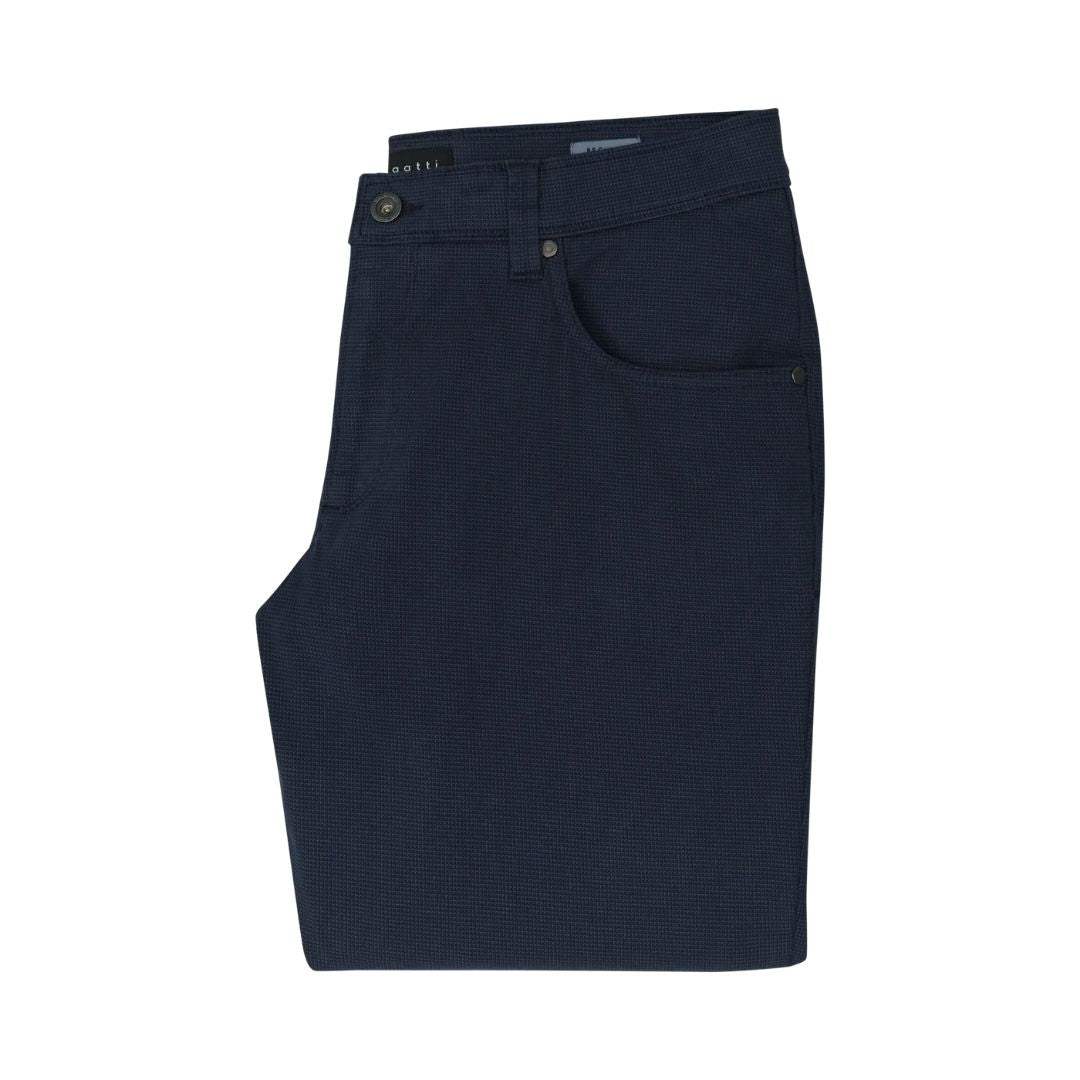 Bugatti Mens Casual Trousers Navy
