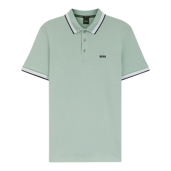 Boss Green Paddy Polo - Open Green