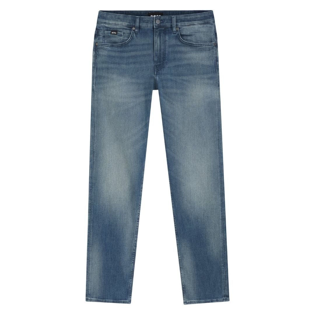 Boss Black P-Delaware Slim Fit Jean Lightweight Denim - Blue