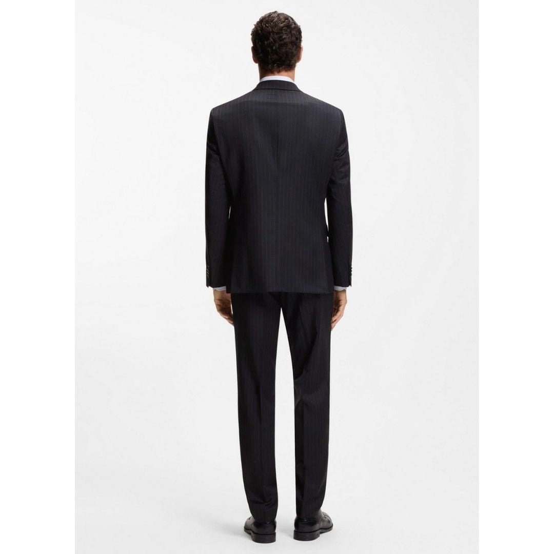 Boss Black H-Jeckson-2Pcs Striped Suit - Blue