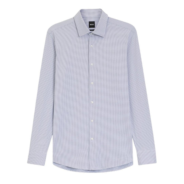 Boss Black P-HANK-K Slim Shirt Italian Performance - Dk Blue