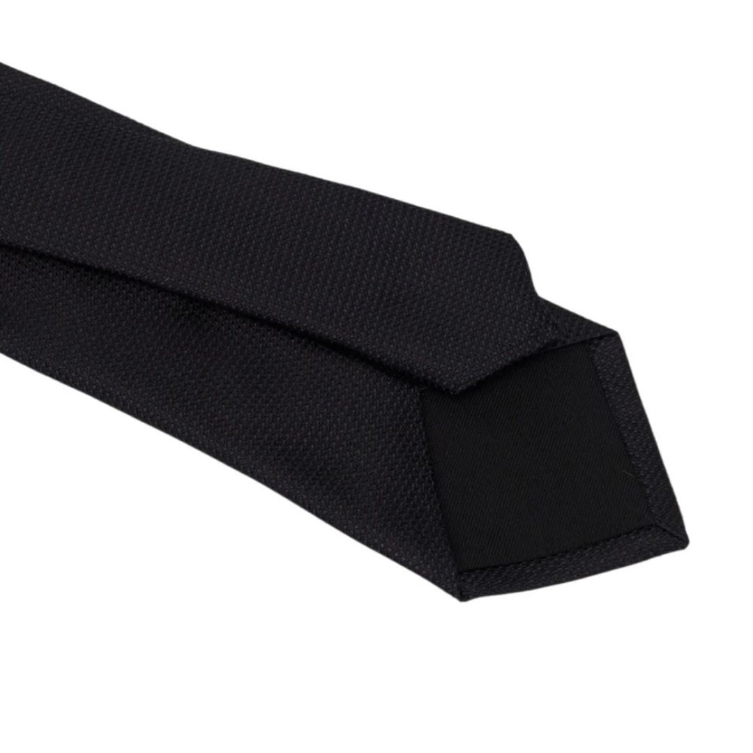 Boss Black Silk Tie - Dark Blue