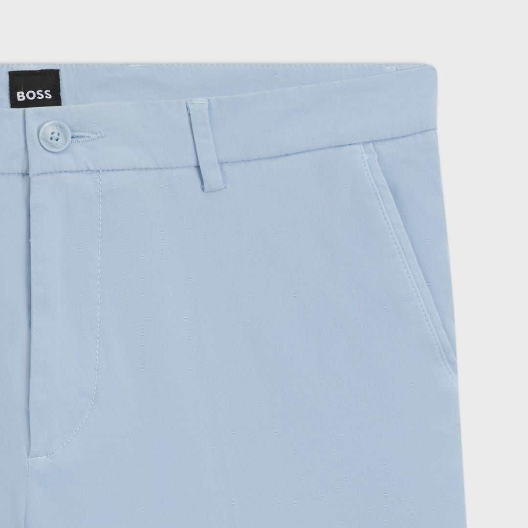 Boss Black H-Kane1 Chino Shorts Stretch Cotton - Blue