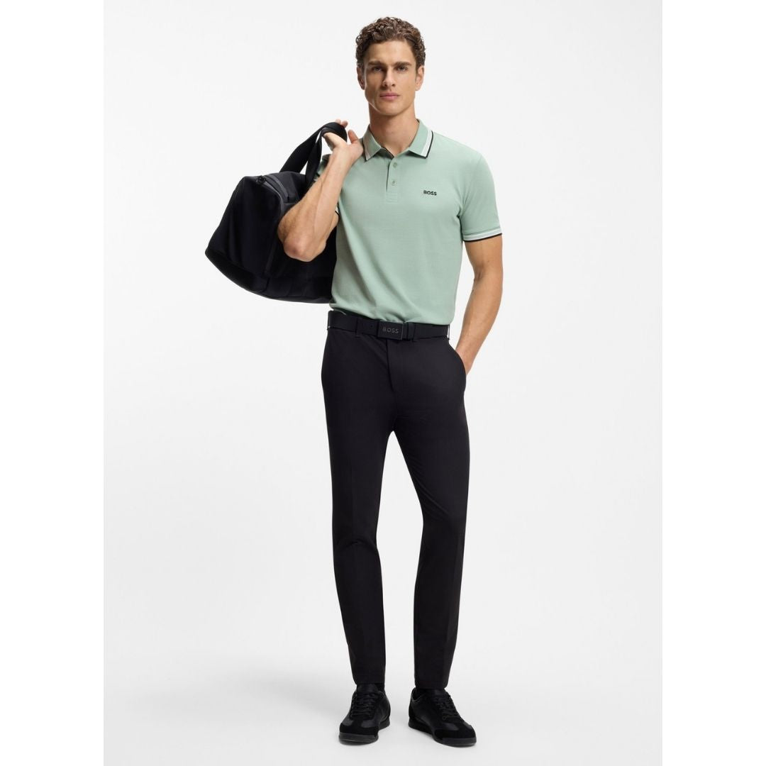 Boss Green Paddy Polo - Open Green