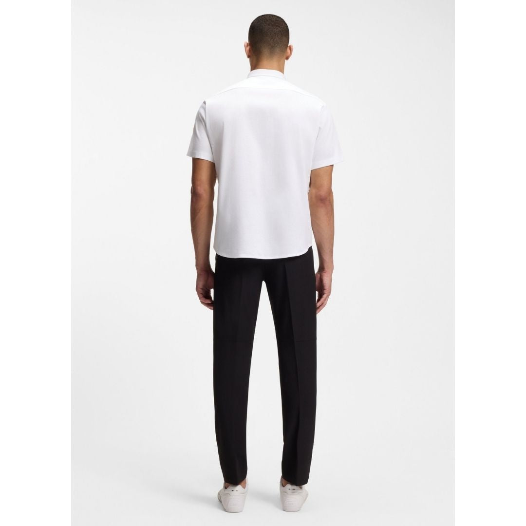 Boss Green ST Motion Regular Fit Shirt Wrinkle Resistant - White