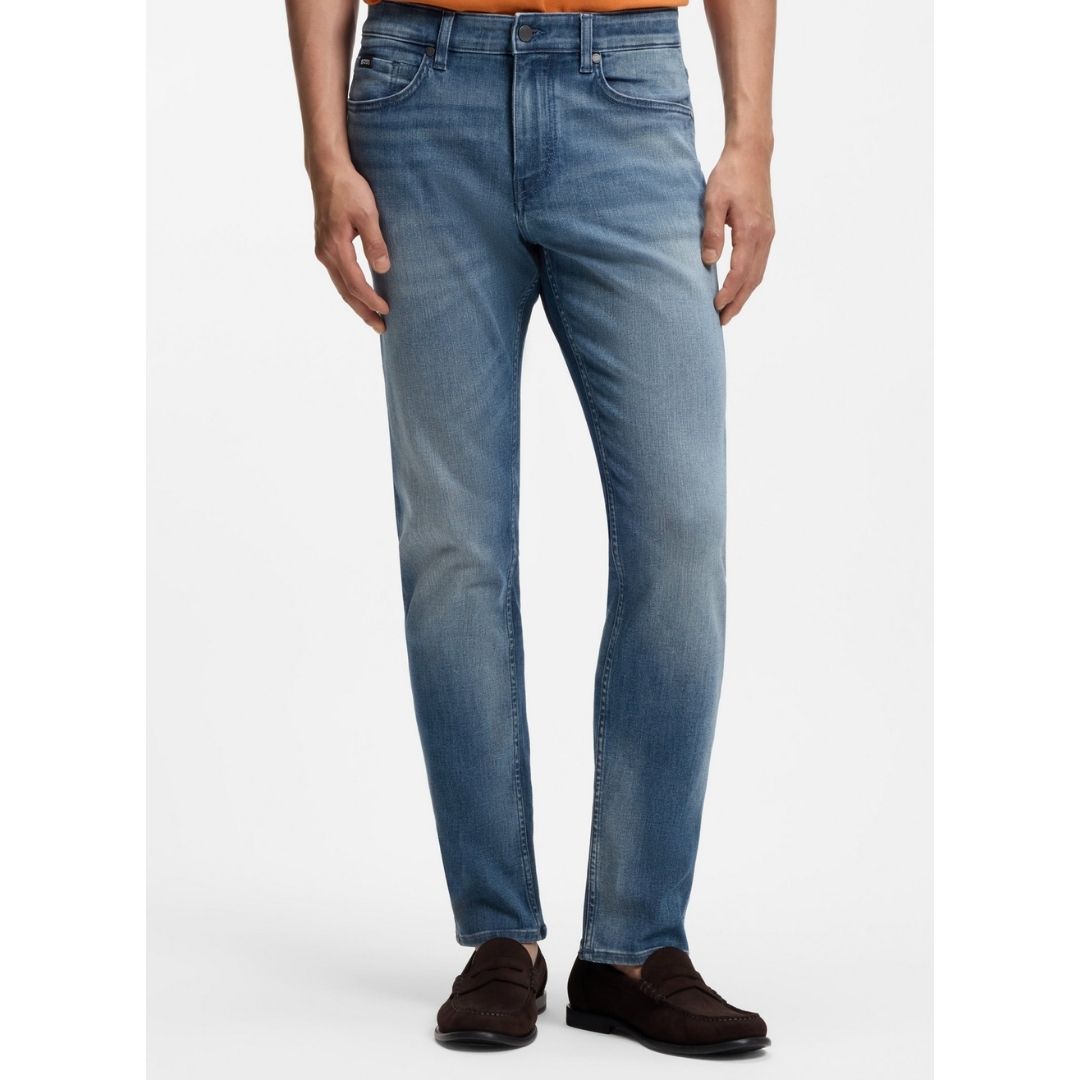 Boss Black P-Delaware Slim Fit Jean Lightweight Denim - Blue