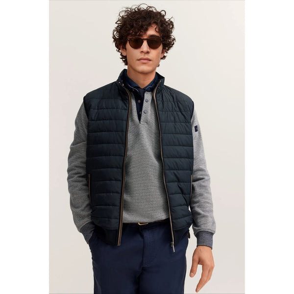 Bugatti Knitted Waistcoat - Navy