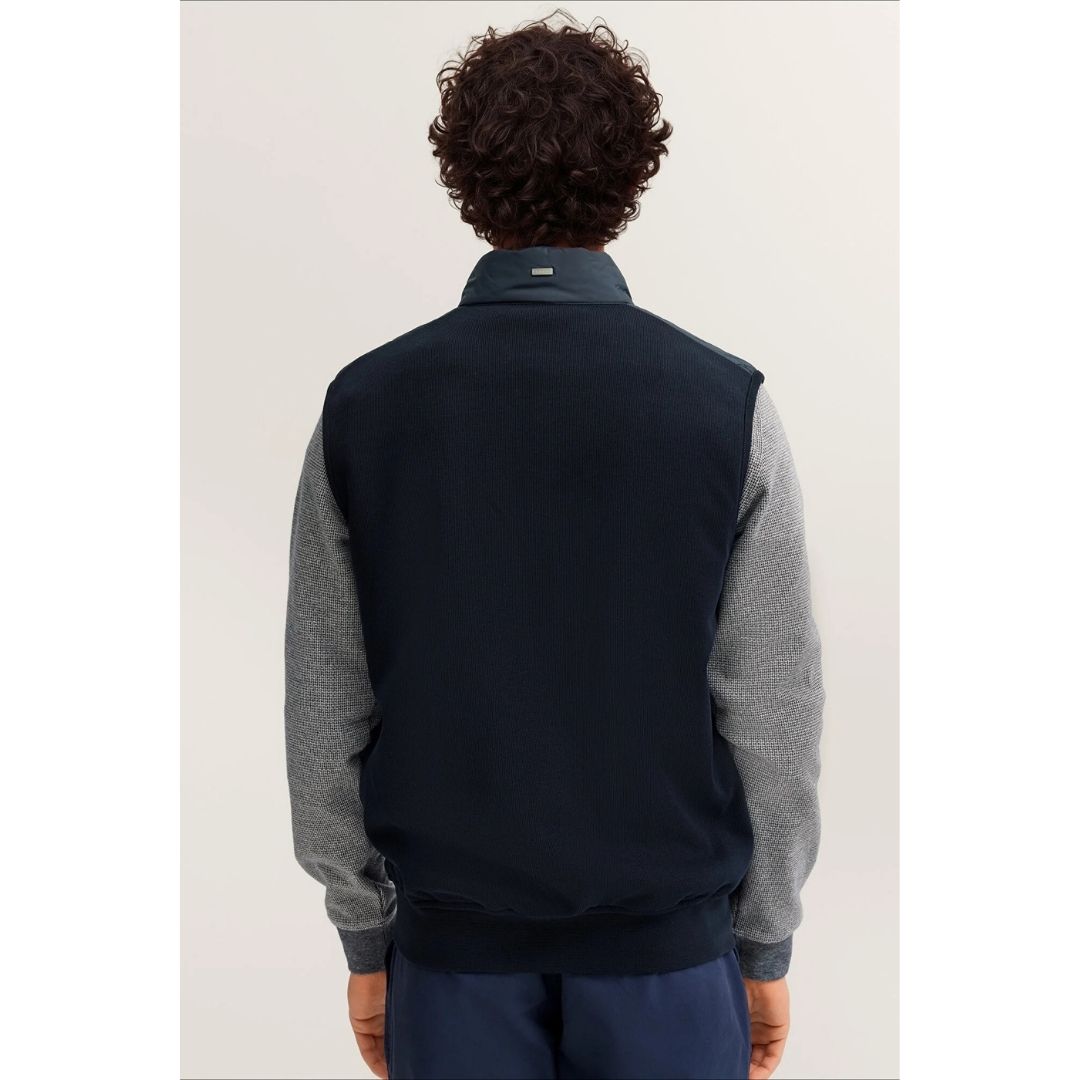 Bugatti Knitted Waistcoat - Navy