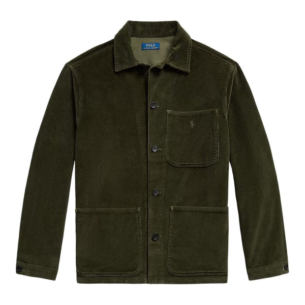 Polo Ralph Lauren Corduroy Utility Overshirt - Olive