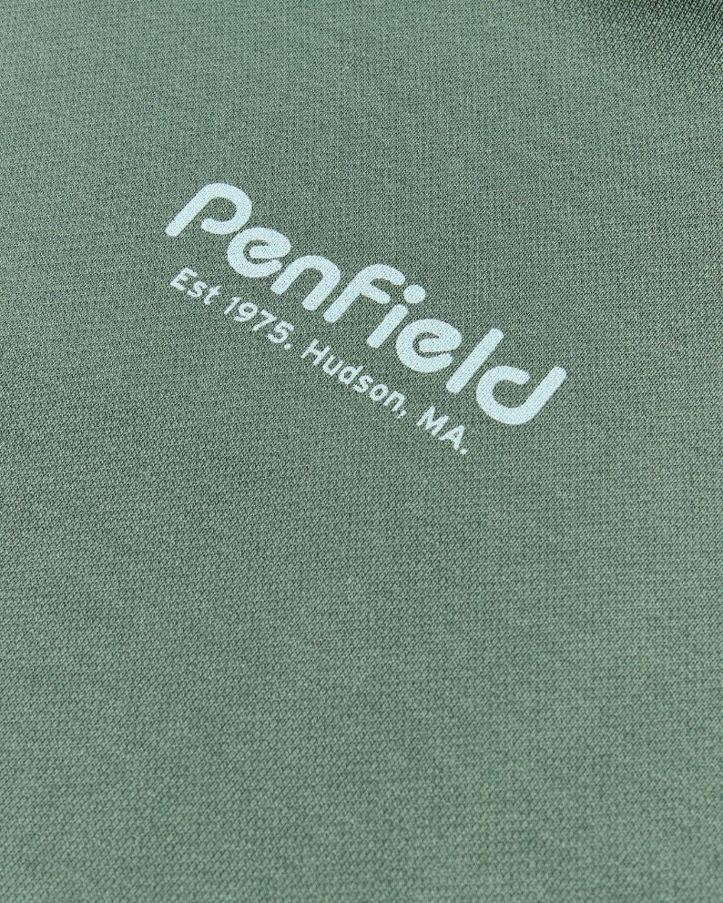 Penfield Circle Landscape Hoodie - Green