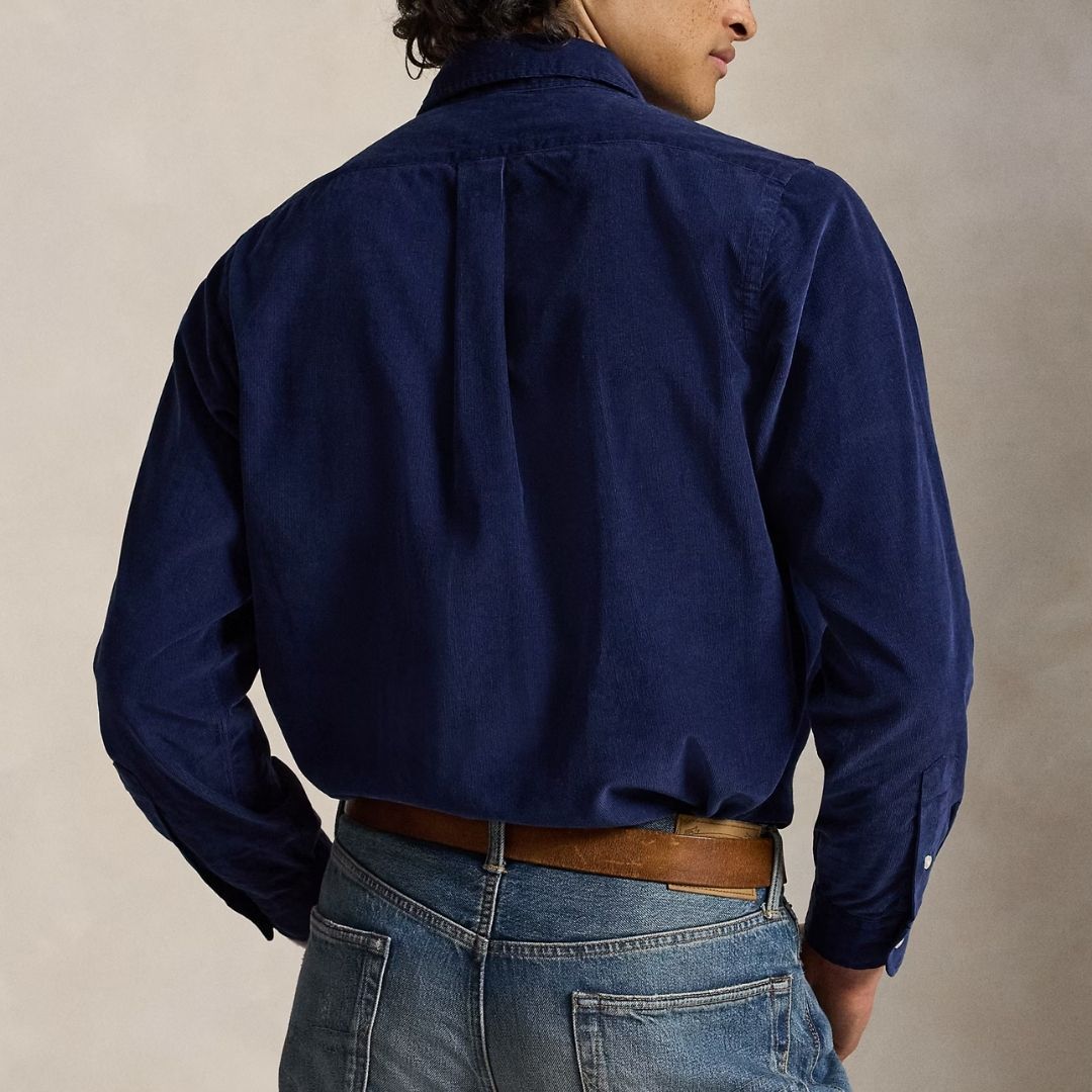 Polo Ralph Lauren Custom Fit Corduroy Shirt - Navy