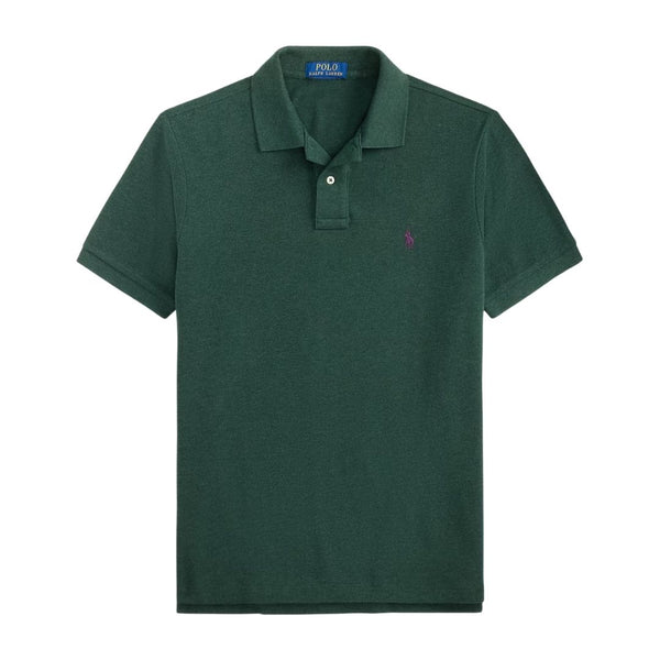 Polo Ralph Lauren Iconic Custom Slim Fit Mesh Polo - Green