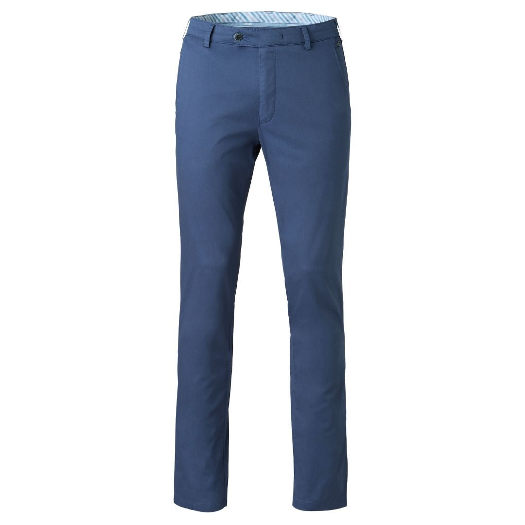 Meyer Hosen BONN Casual Trousers - Blue