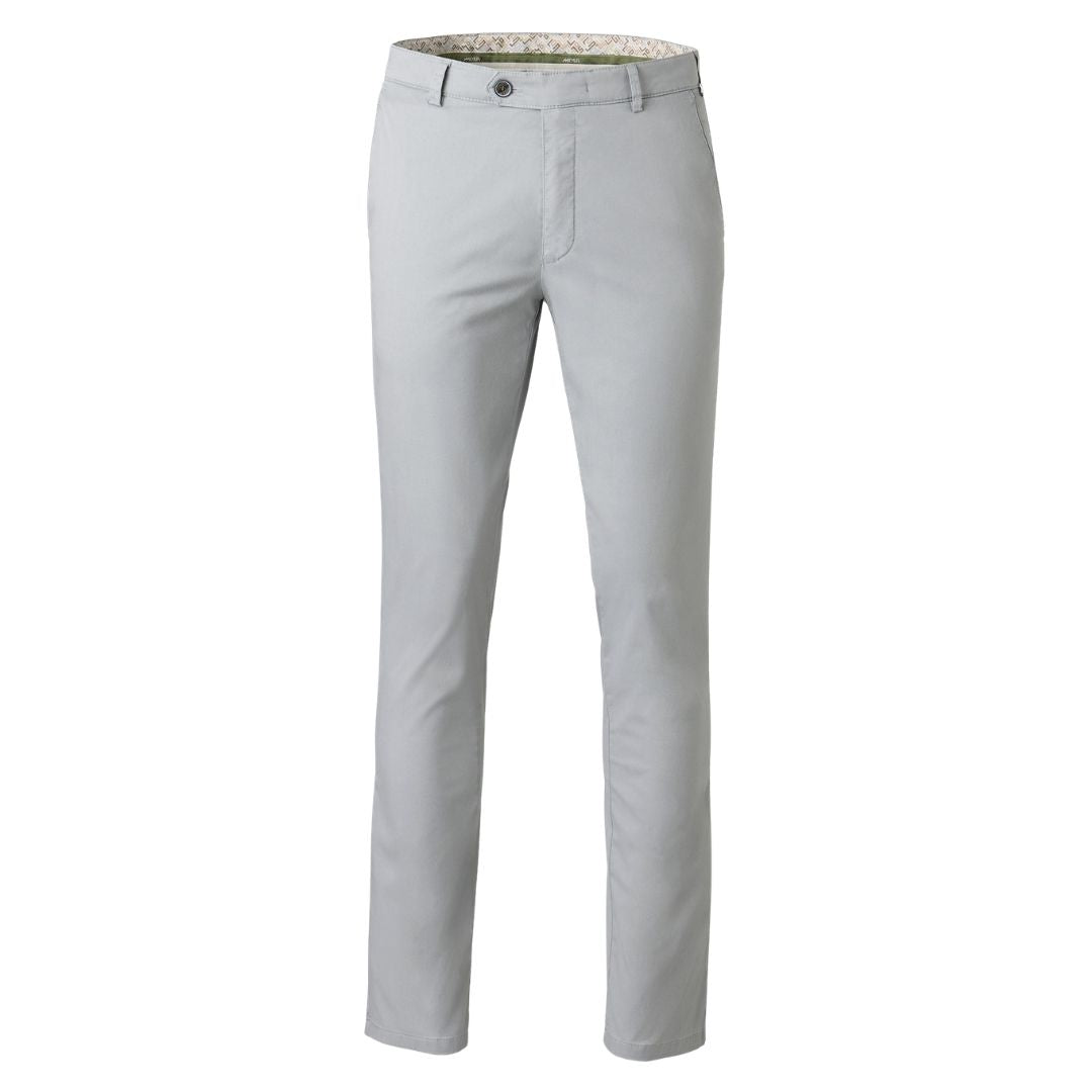 Meyer Hosen OSLO Casual Trousers - Grey