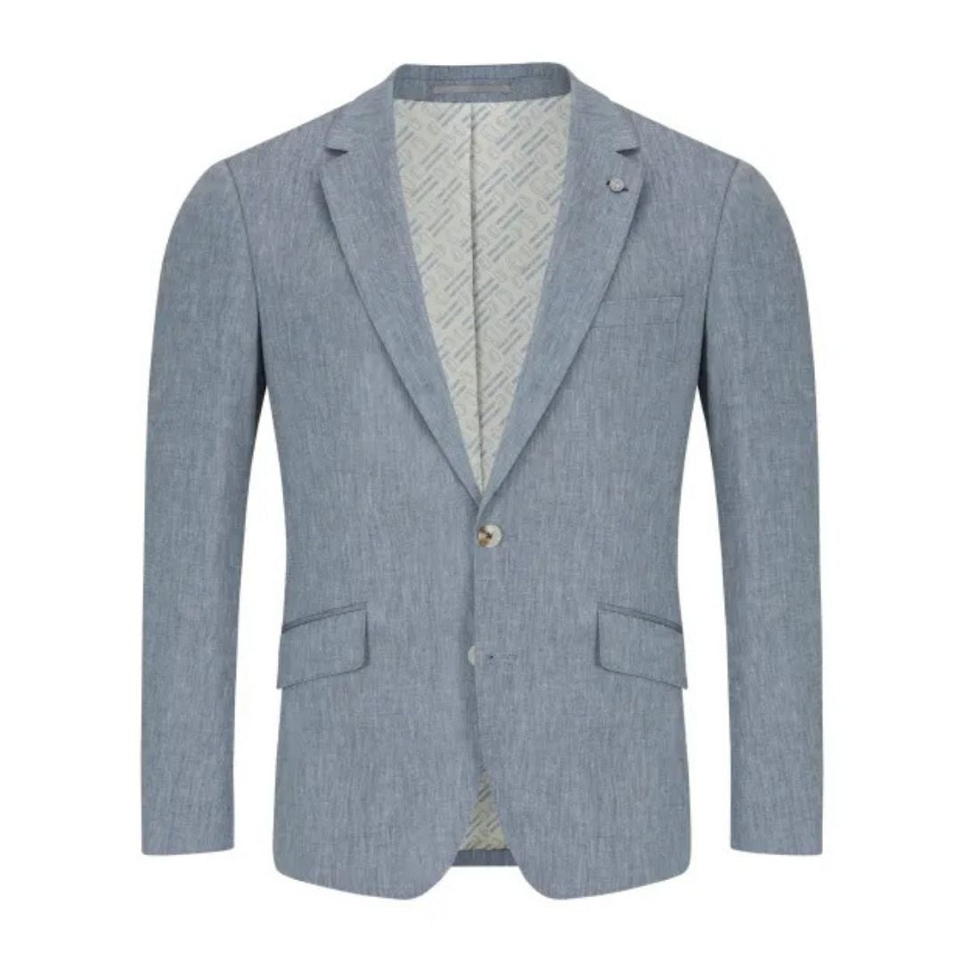 Remus Uomo Dark Blue Petros Separates Suit Jacket - Blue