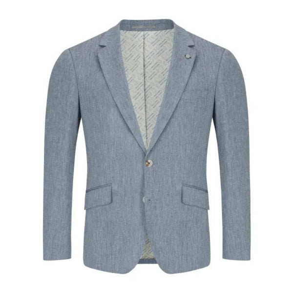 Remus Uomo Dark Blue Petros Separates Suit Jacket - Blue