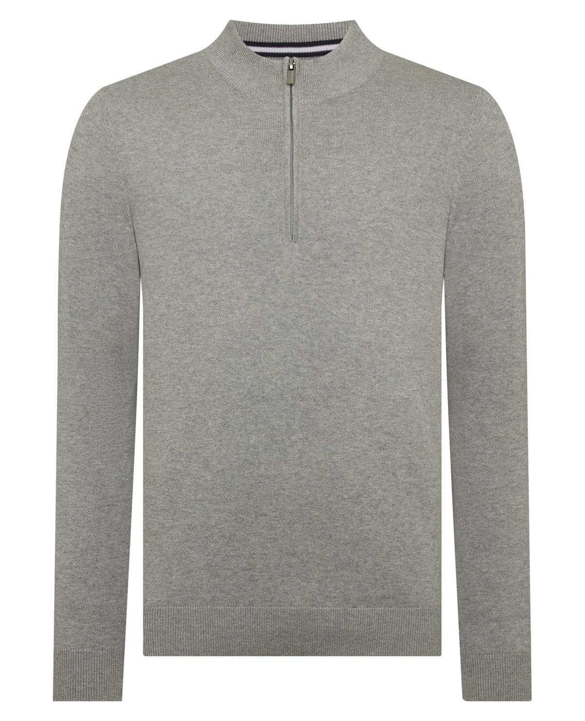 Remus Half Zip Sweater - Grey