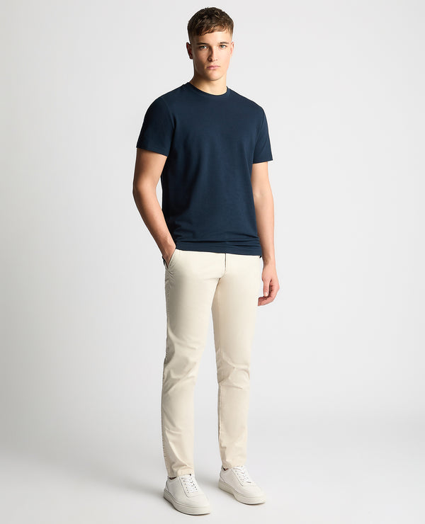 Remus Uomo Short Sleeve Casual T-Shirt - Navy