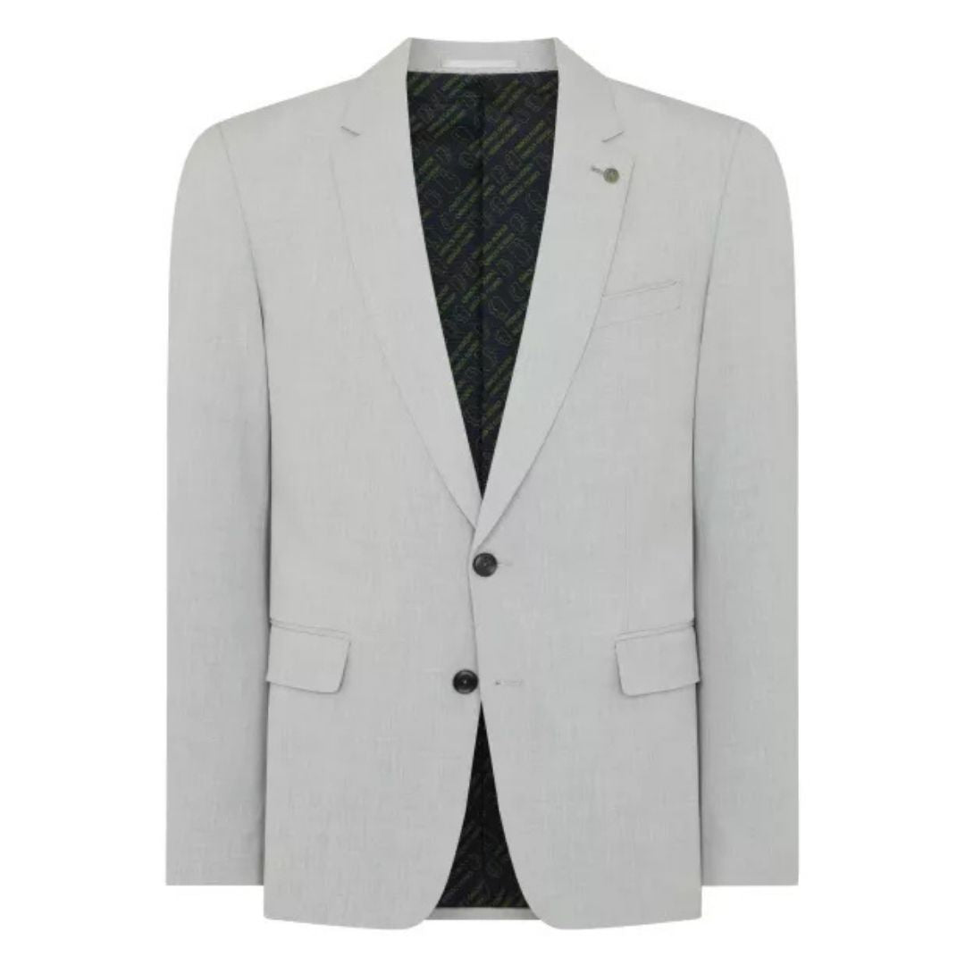 Remus Uomo Light Grey Palucci Mix + Match Suit Jacket - Grey