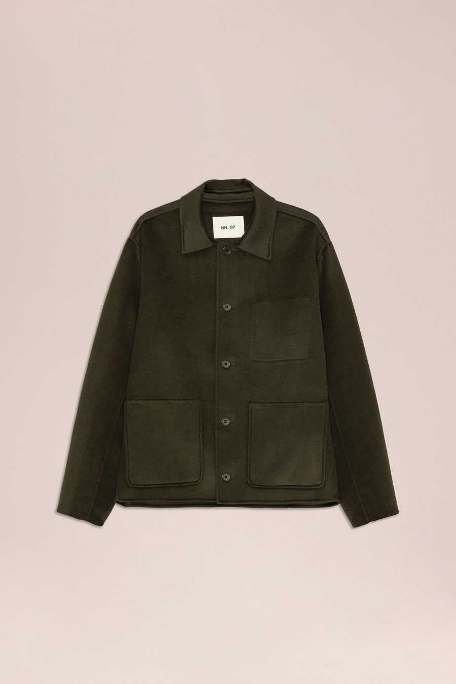 NN07 Morgan Wool-Blend Jacket – Dark Army