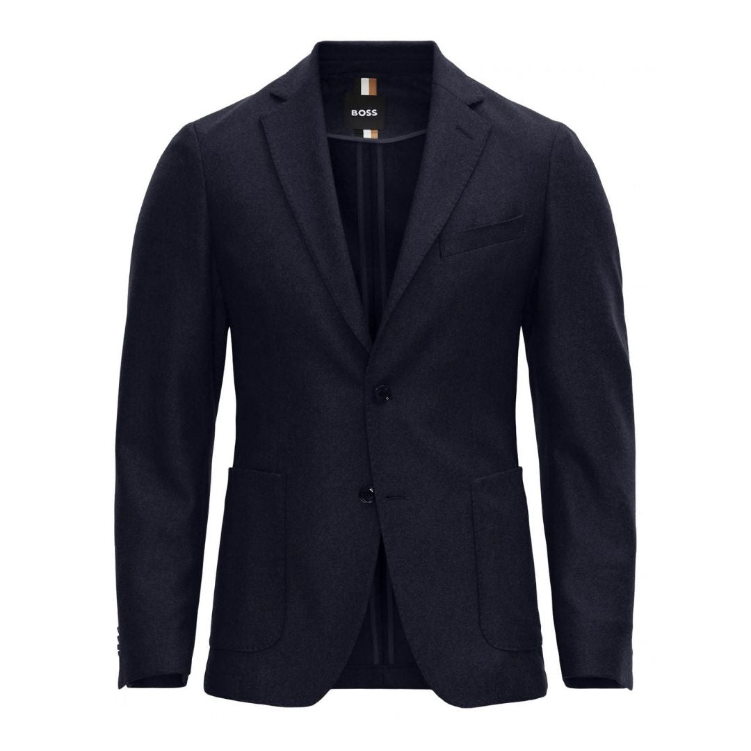 BOSS Hanry Unconstructed Blazer – Blue