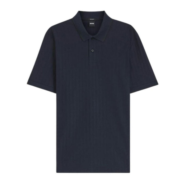 BOSS Black H-Parlay Polo Shirt - Dark Blue