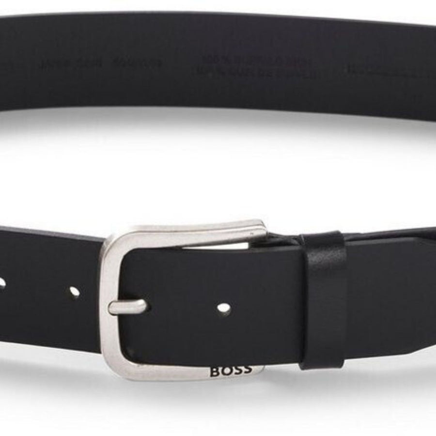 BOSS Buffalo Leather Belt – Black