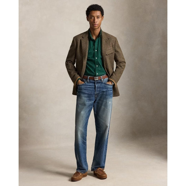 Polo Ralph Lauren Custom Fit Garment-Dyed Oxford Shirt - Green