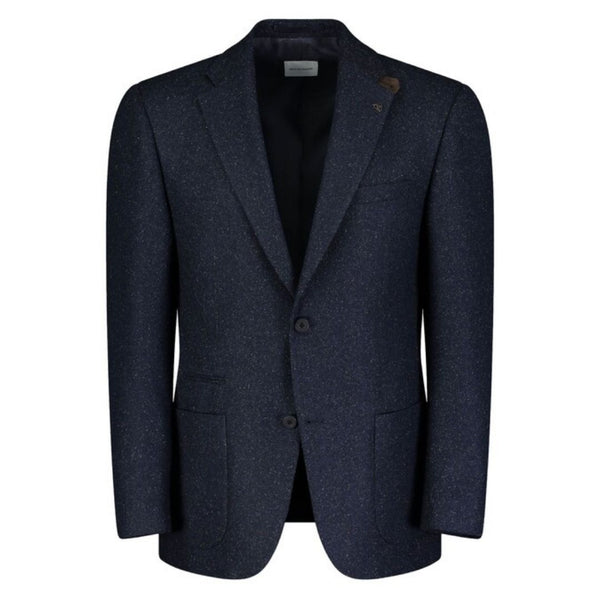 Roy Robson Wool Blend Jacket - Dark Evening Blue