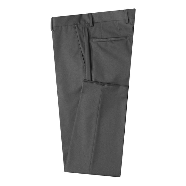BOSS Slim Fit Virgin Wool Serge Suit Trousers – Grey