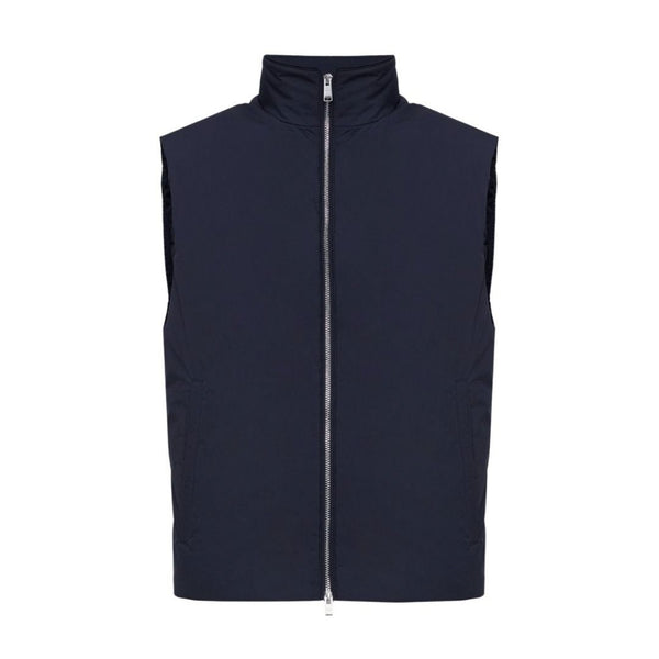 BOSS Black H-Carens Zip-Through Gilet – Navy