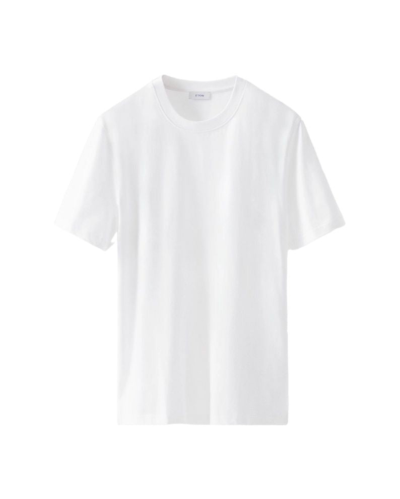 Eton Single Jersey Supima Cotton T-shirt - White