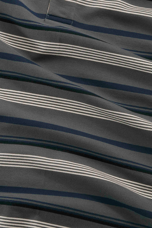 NN07 David Polo Rugby - Grey Stripe