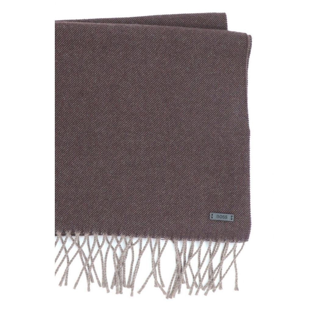 BOSS Naster Scarf – Dark Brown