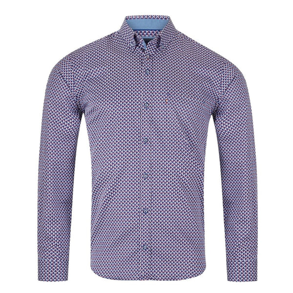 Andre Georgia Casual Shirt - Burgundy