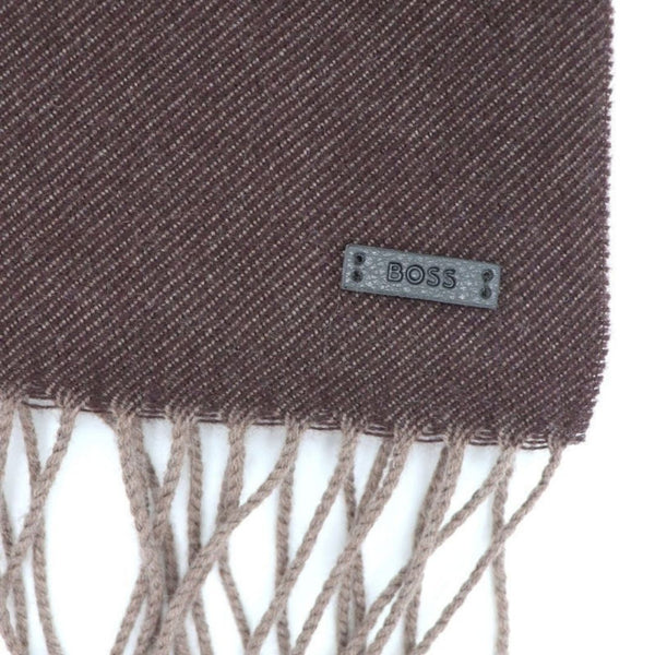 BOSS Naster Scarf – Dark Brown