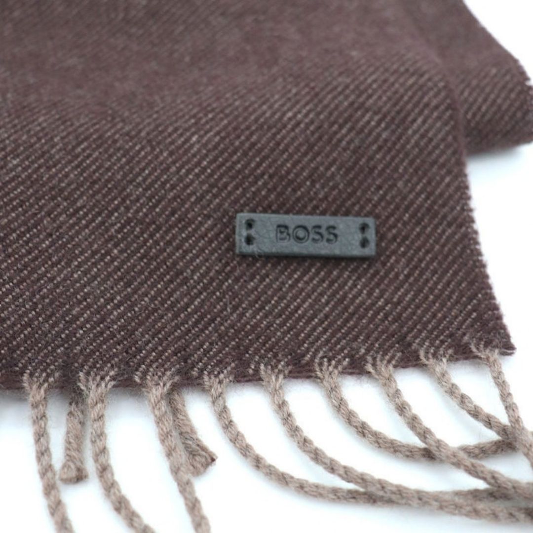 BOSS Naster Scarf – Dark Brown