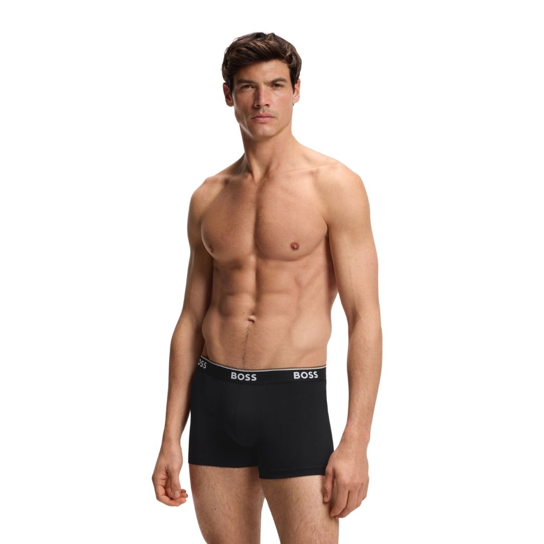 Boss Black 3 Pack Boxer Brief - Black