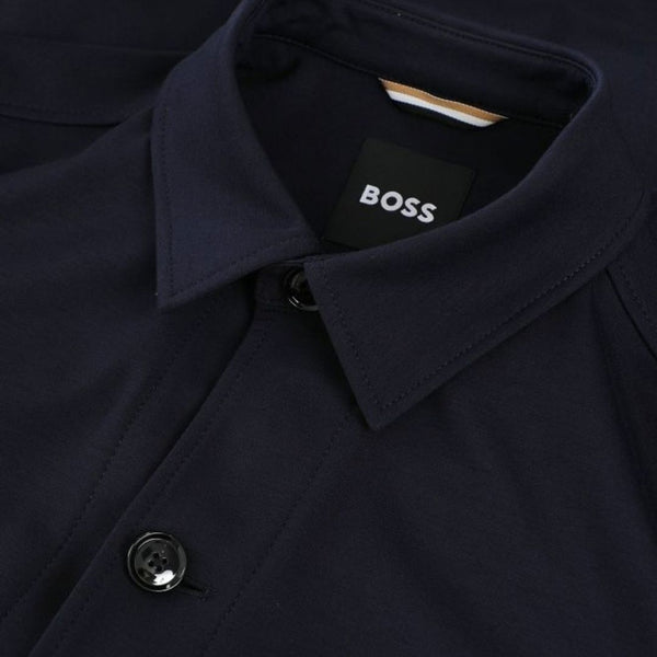 BOSS Black C-Carper Overshirt – Navy